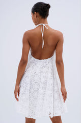 LIZA HALTER MINI DRESS