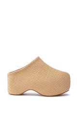 AZALEA WANG TEATREE BEIGE CLOG