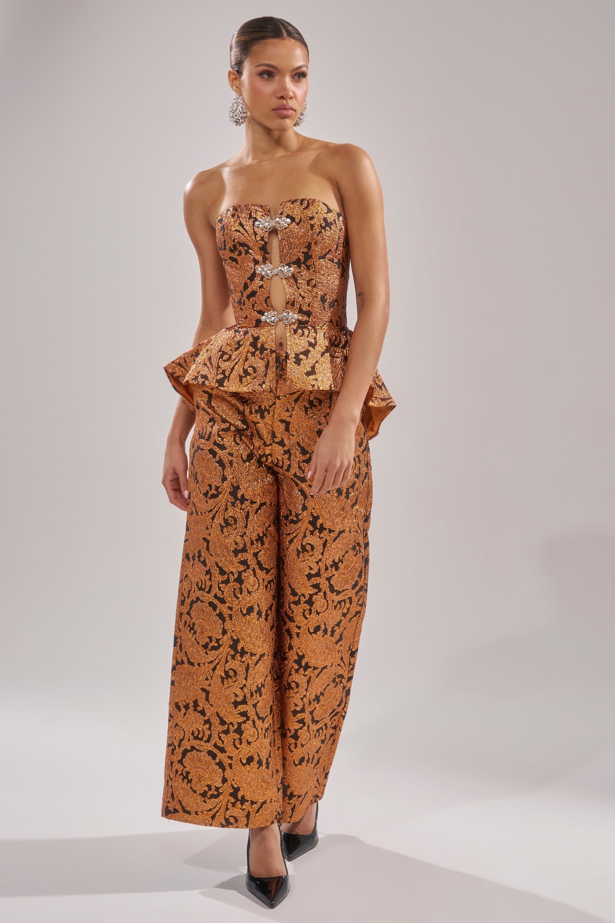 AWAY FROM ME BROCADE CORSET