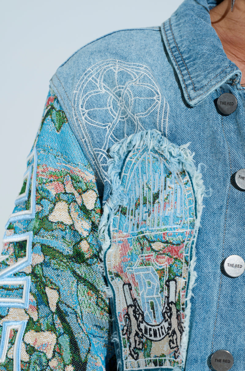 OUT OF THIS WORLD DENIM JACKET