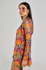 IRIS FLORAL TOP