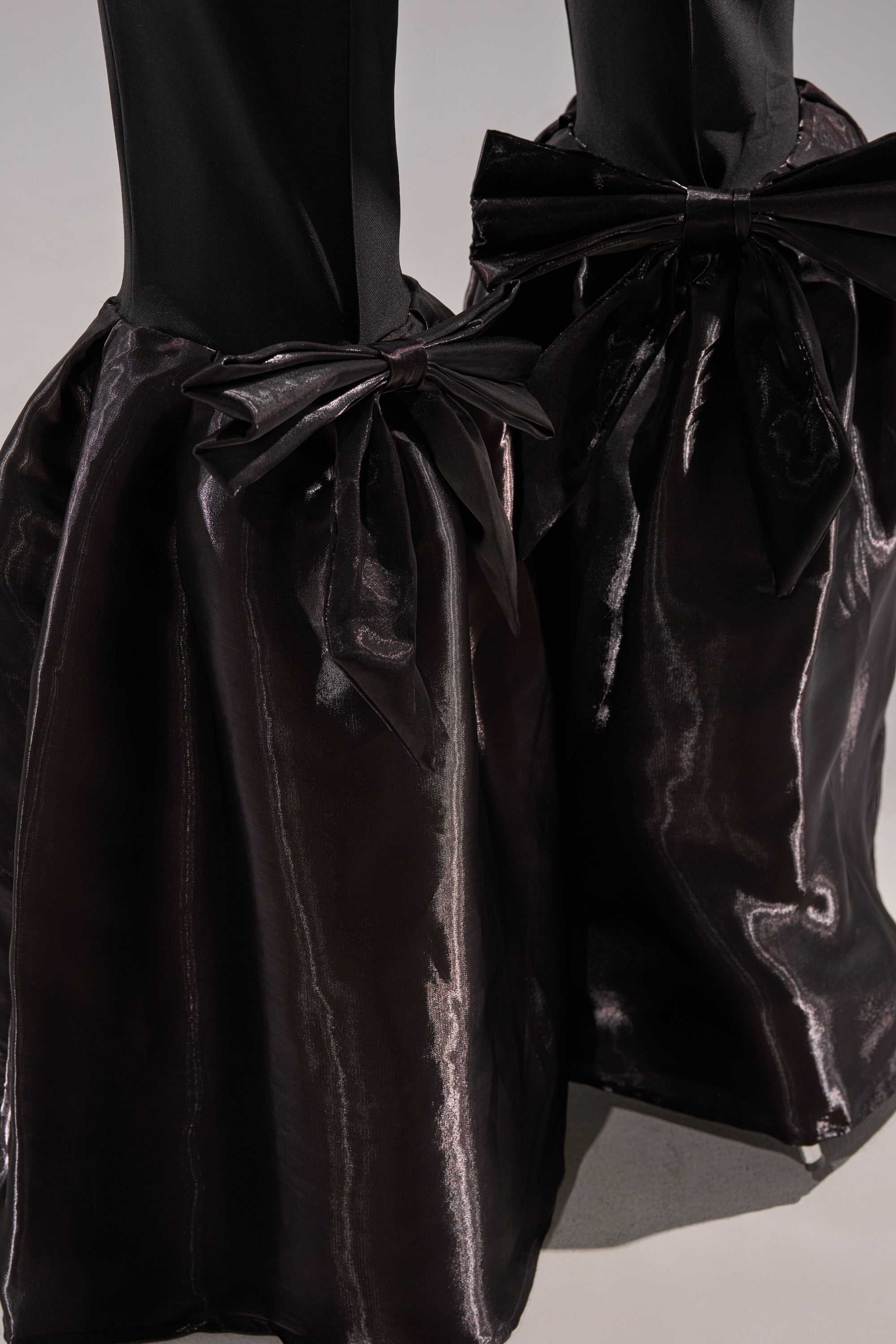 LILY TROUSER WITH BOW IN BLACK