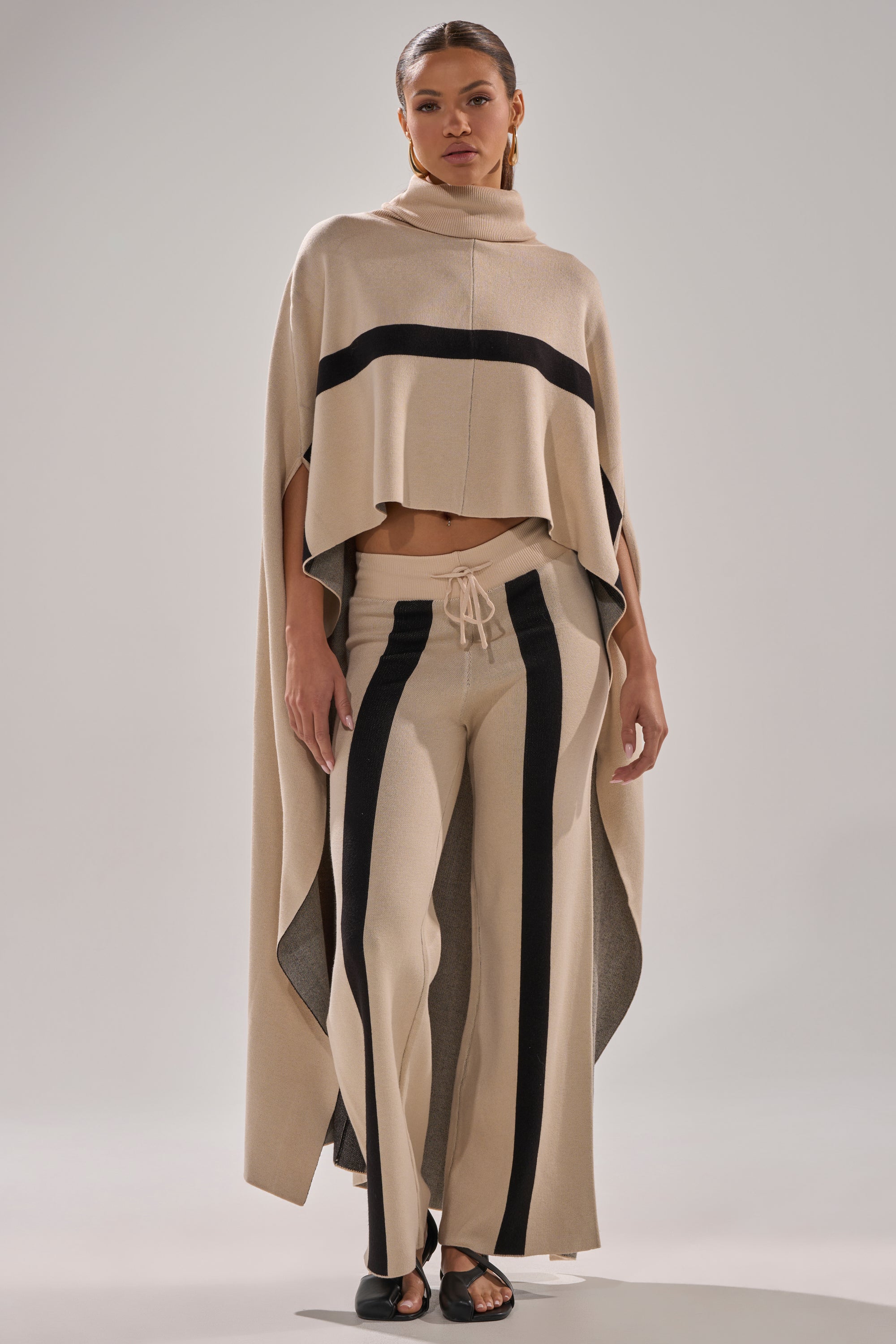 CLAUDIA SWEATER WIDE LEG PANT