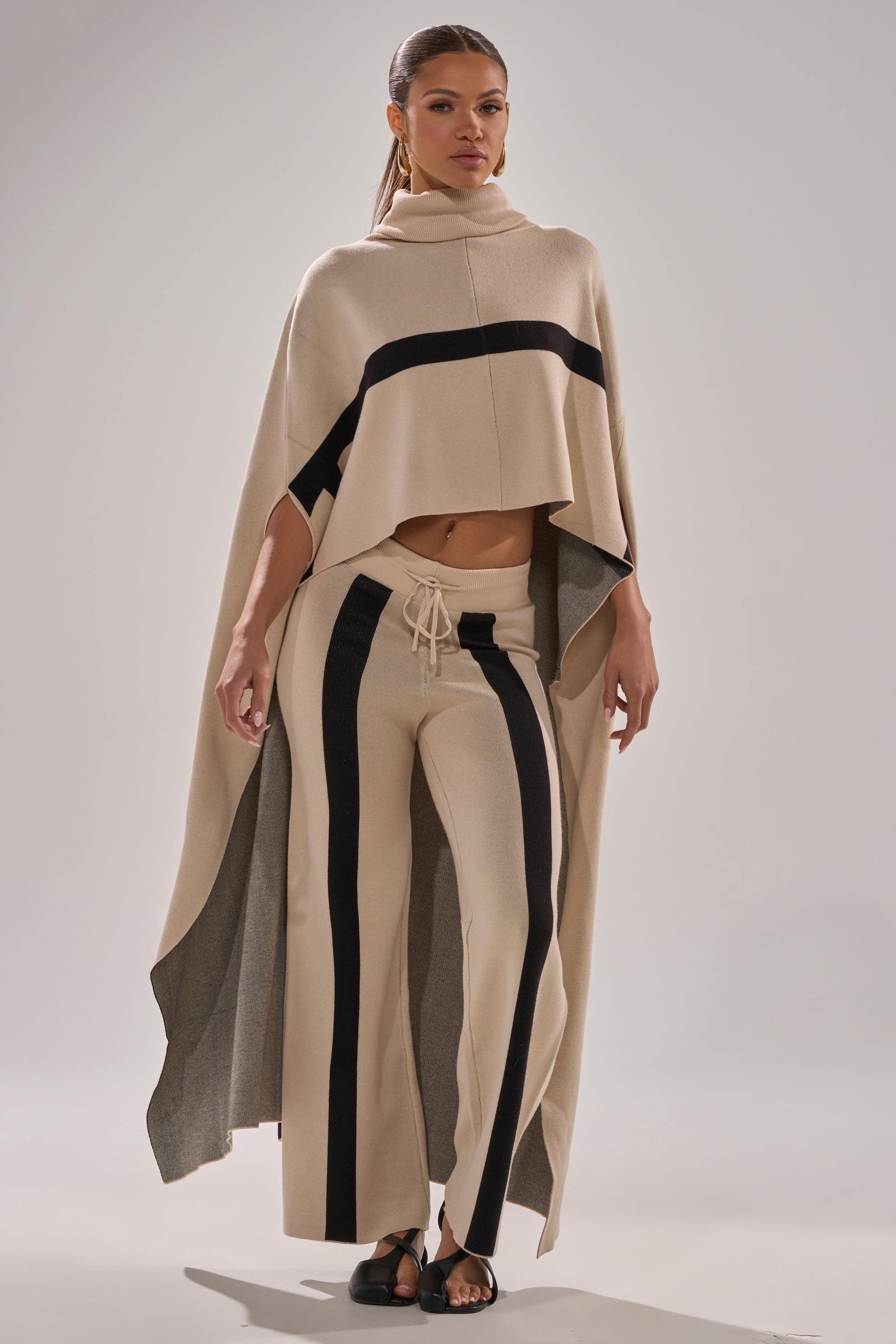 CLAUDIA SWEATER WIDE LEG PANT