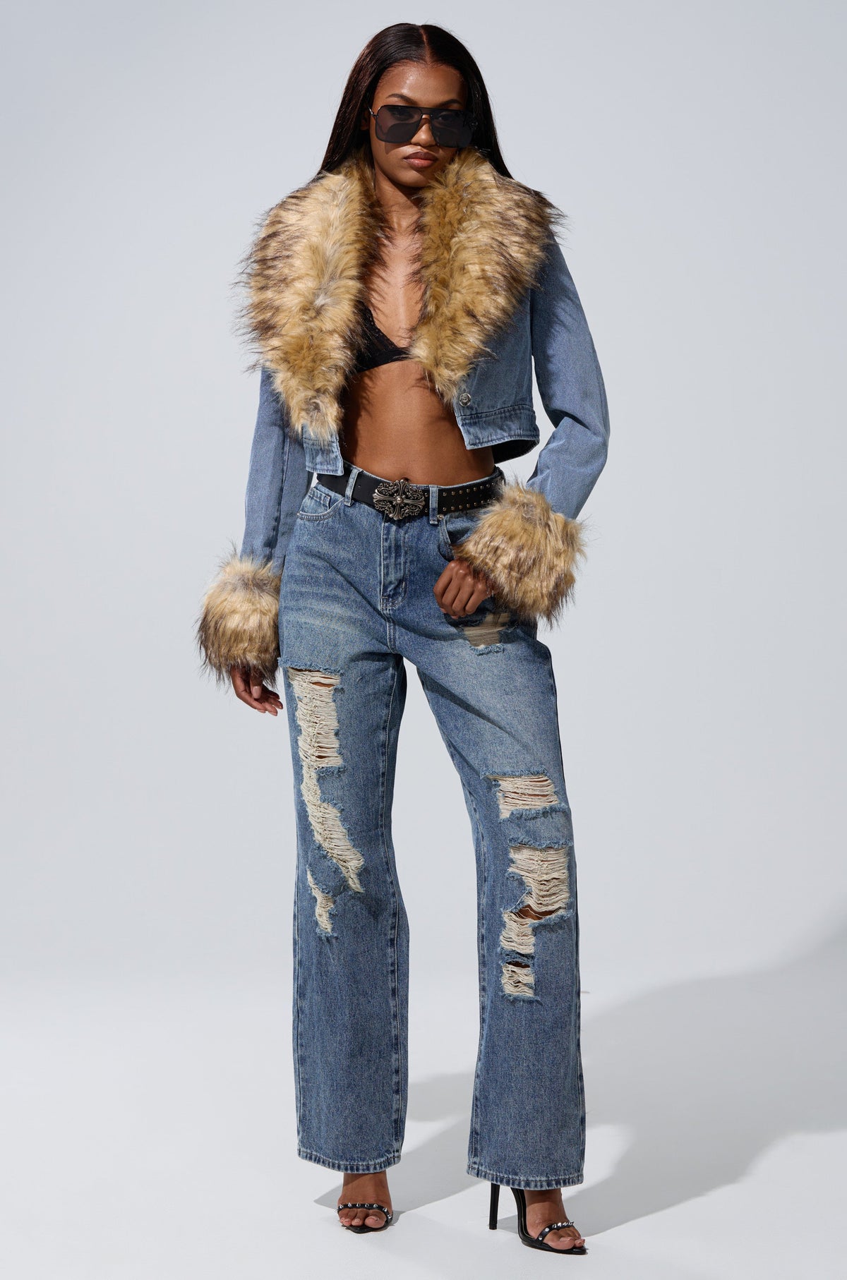 EASILY DISTRESSED DENIM