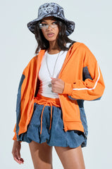 IN YOUR FACE ZIP UP SWEATSHIRT