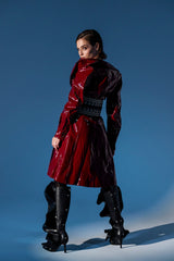 MITICA PATENT TRENCH COAT