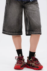 AZALEA WANG NAMIDA BURGUNDY SNEAKER