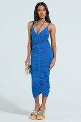 FEEL THE VIBES KNIT MIDI DRESS