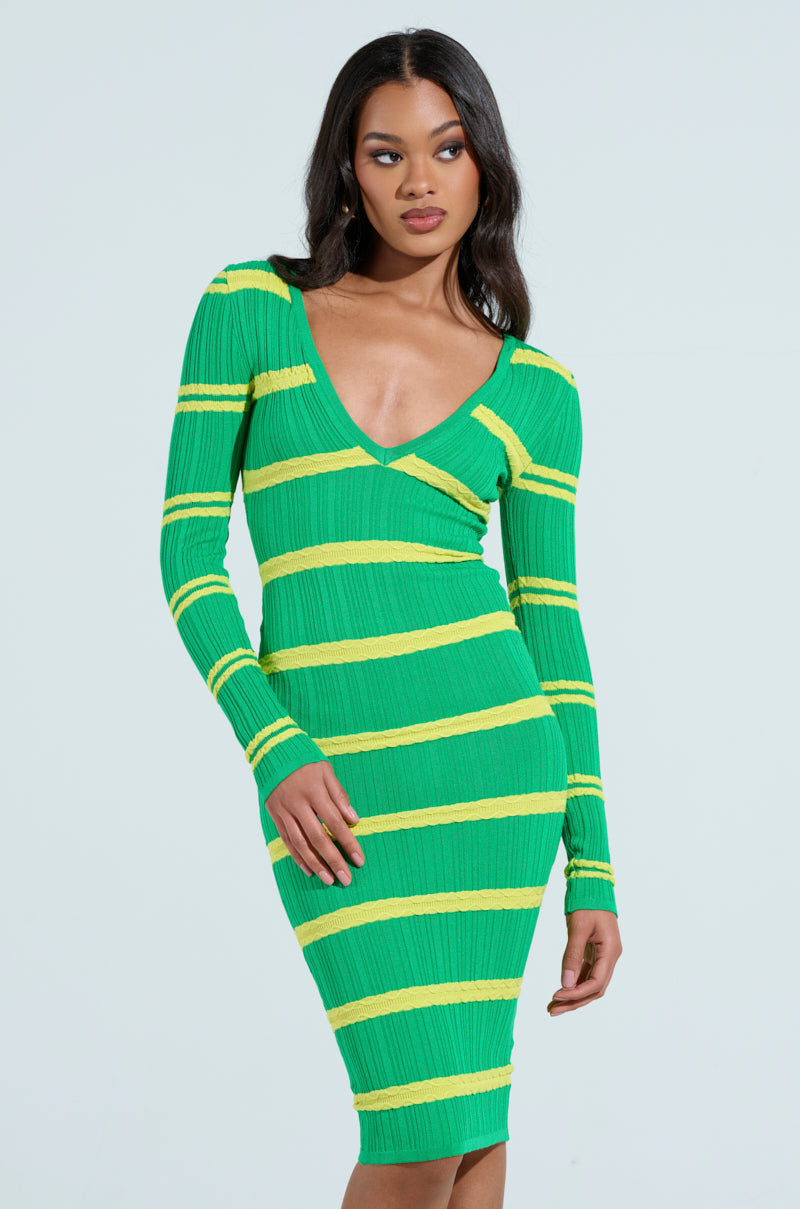 FEELING LUCKY MIDI DRESS