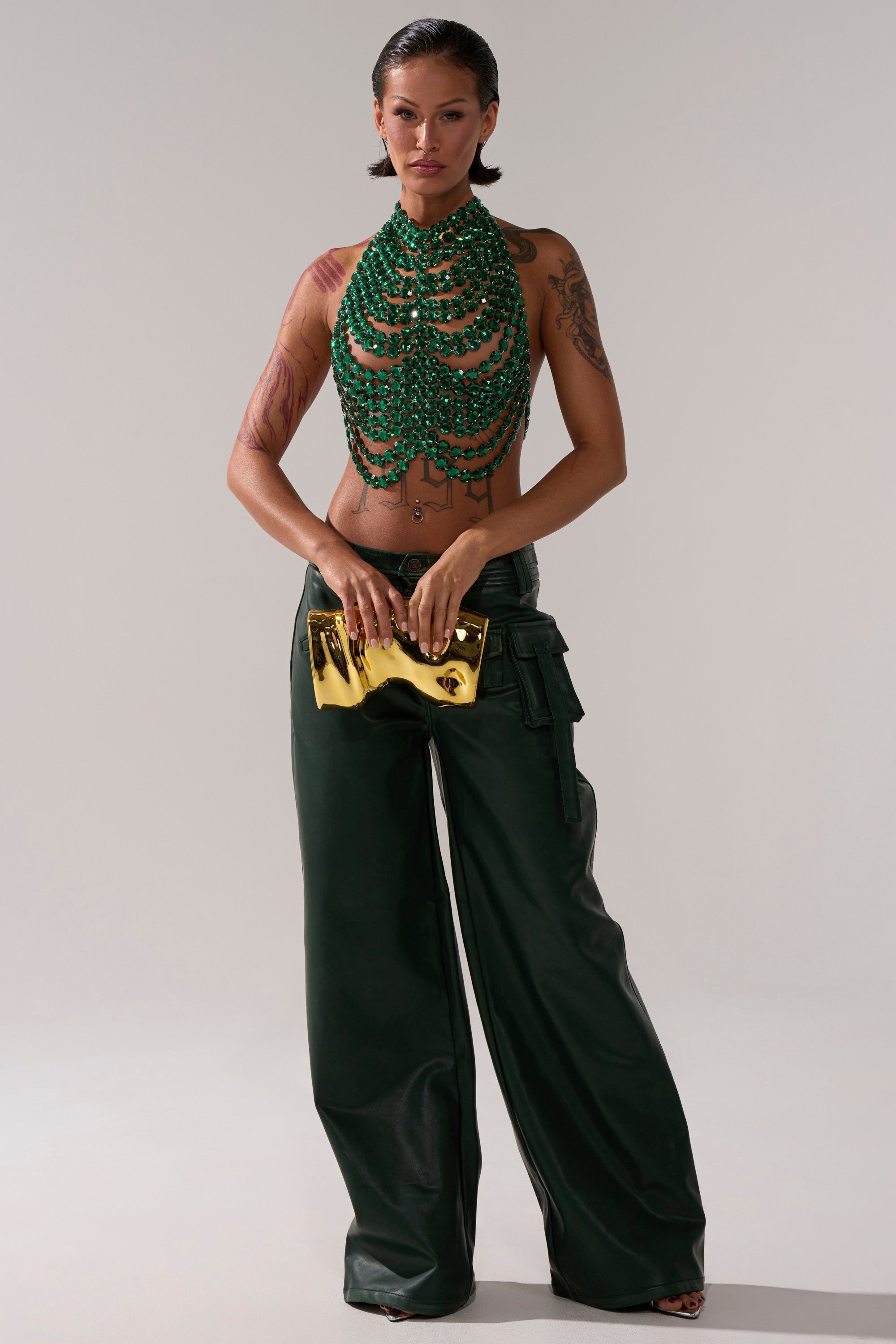 LET THE FEELINGS TAKE CONTROL BEADED BRALETTE