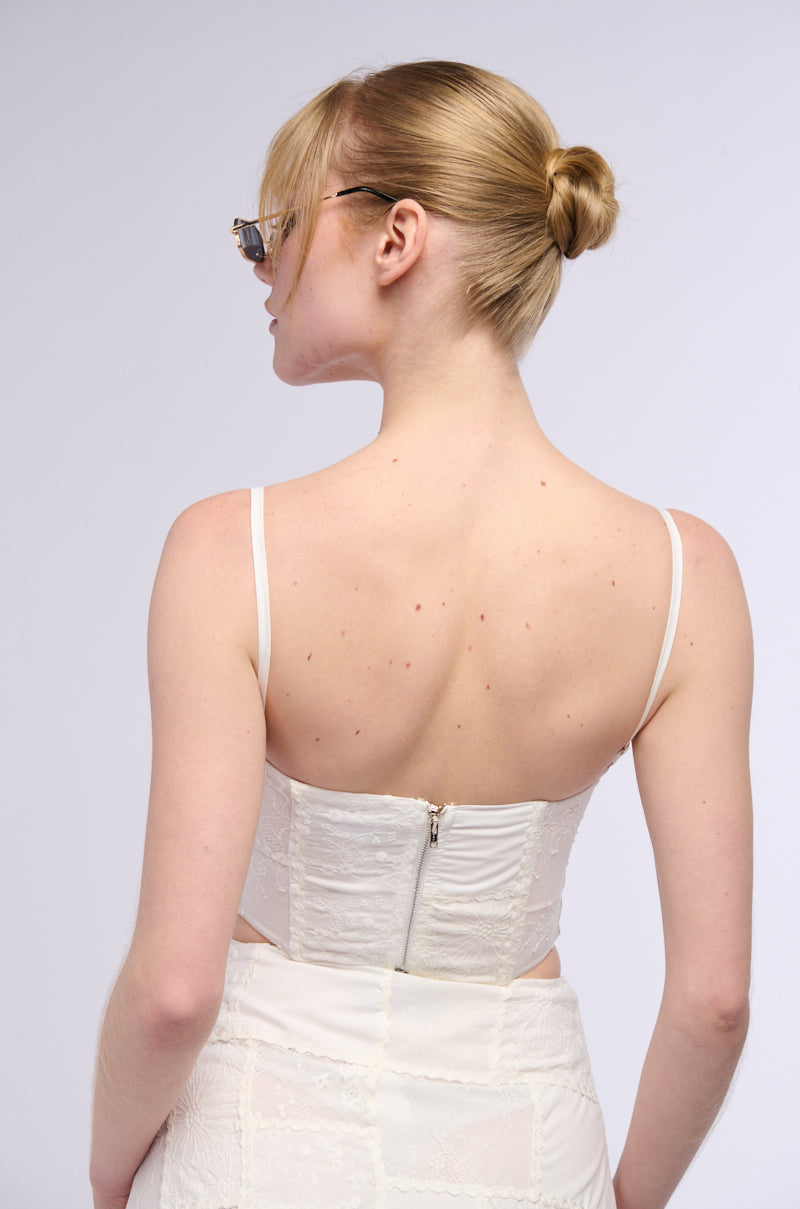 AURA PATCHWORK CORSET