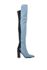 AZALEA WANG NOAM DENIM BOOT