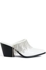 AZALEA WANG SPIRIT SLIP ON CLOG IN WHITE
