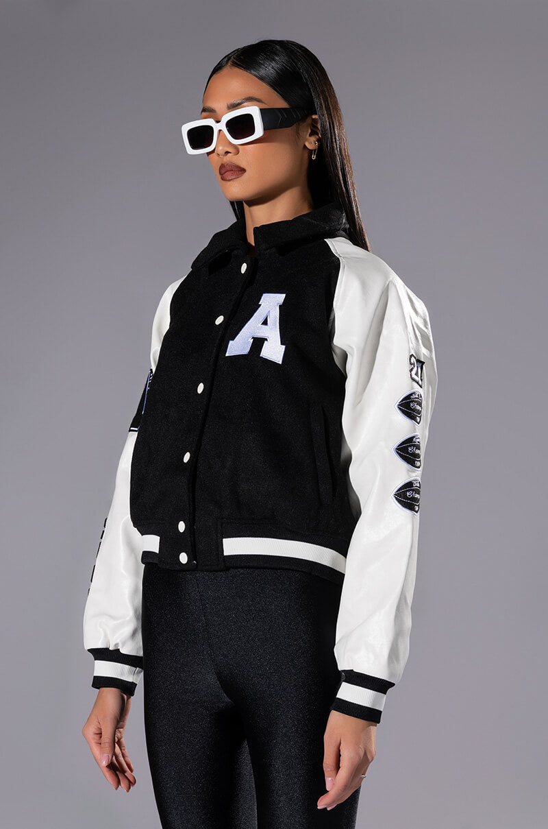 AZALEA WANG STATE CHAMPS VARSITY BOMBER