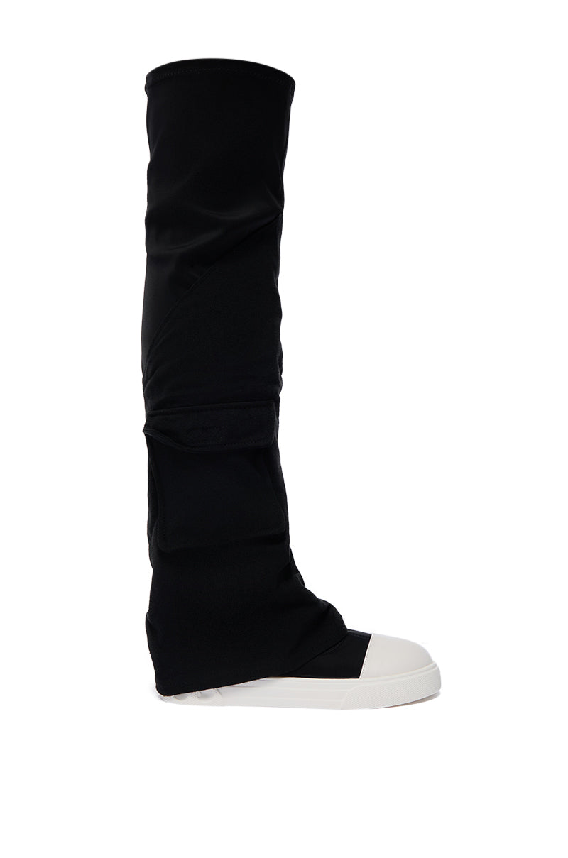 AZALEA WANG TAZULA OVER THE KNEE SNEAKER