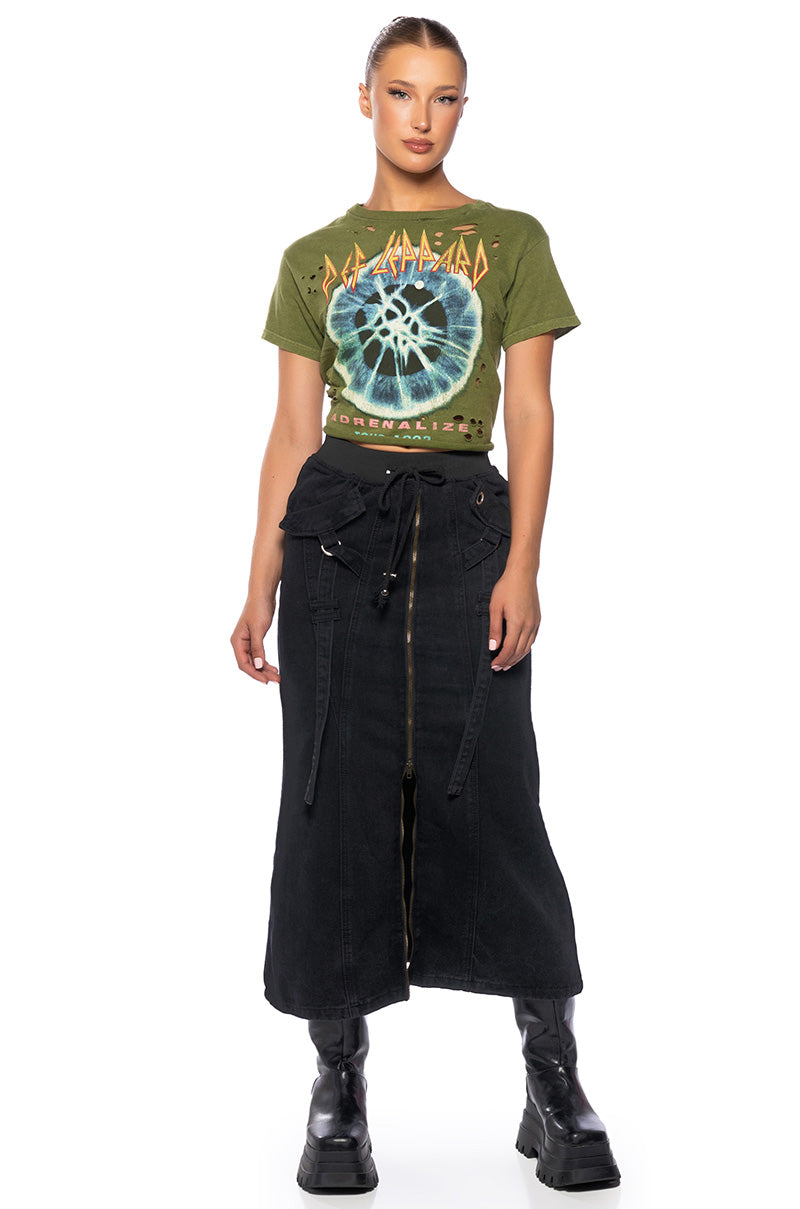 DEF LEPPARD SHORT SLEEVE BABY TEE