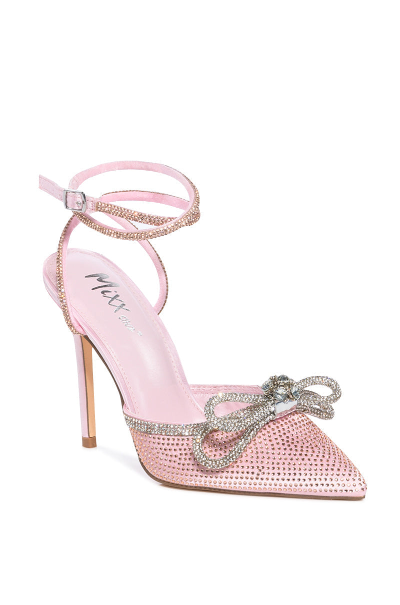 FIRAZ GLITTER PUMP IN PINK
