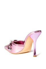 ROMANO PINK METALLIC PUMP