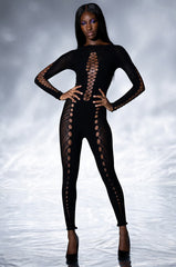 ON ONE SEAMLESS CUT OUT CATSUIT