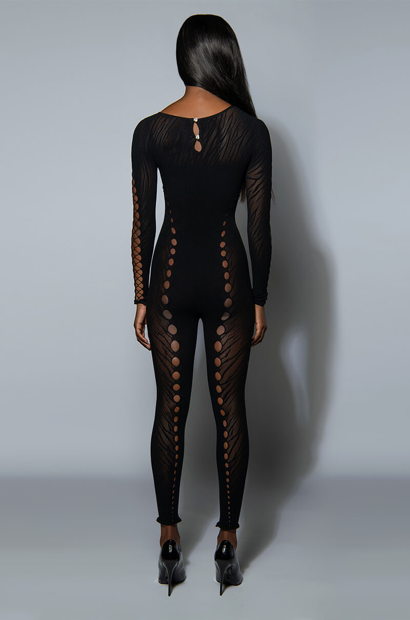 ON ONE SEAMLESS CUT OUT CATSUIT