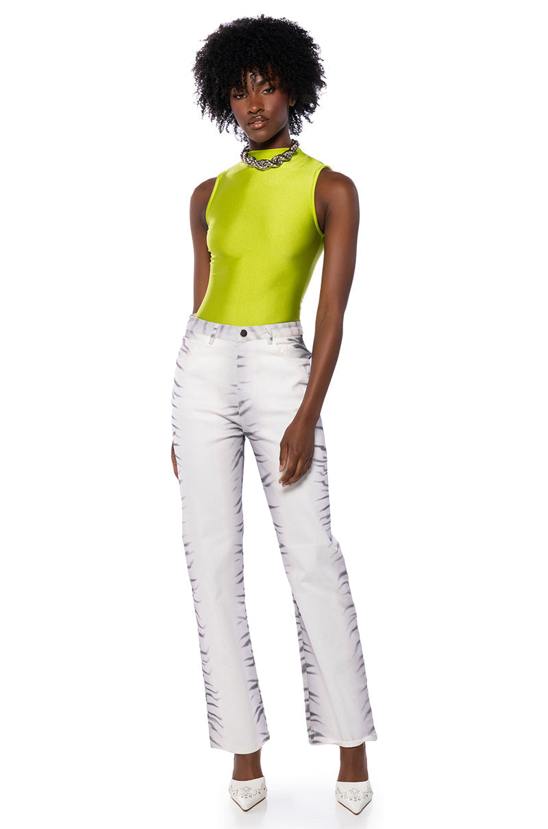 PAXTON DISCO SLEEVELESS BODYSUIT