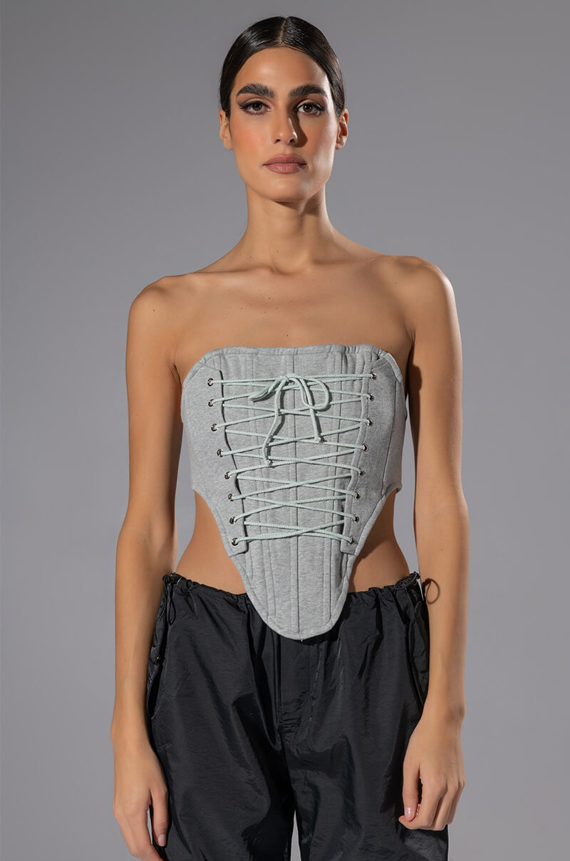 PERSUASIVE CORSET HOODIE SET