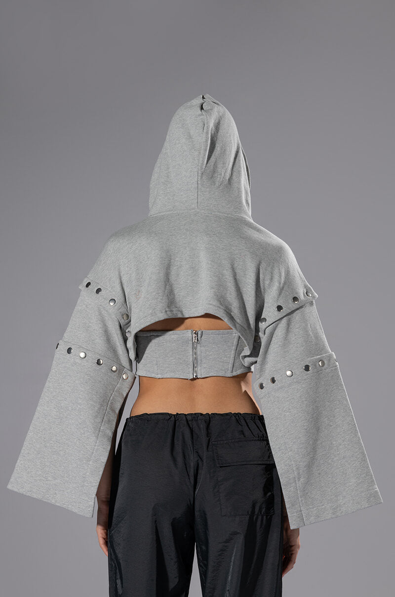 PERSUASIVE CORSET HOODIE SET