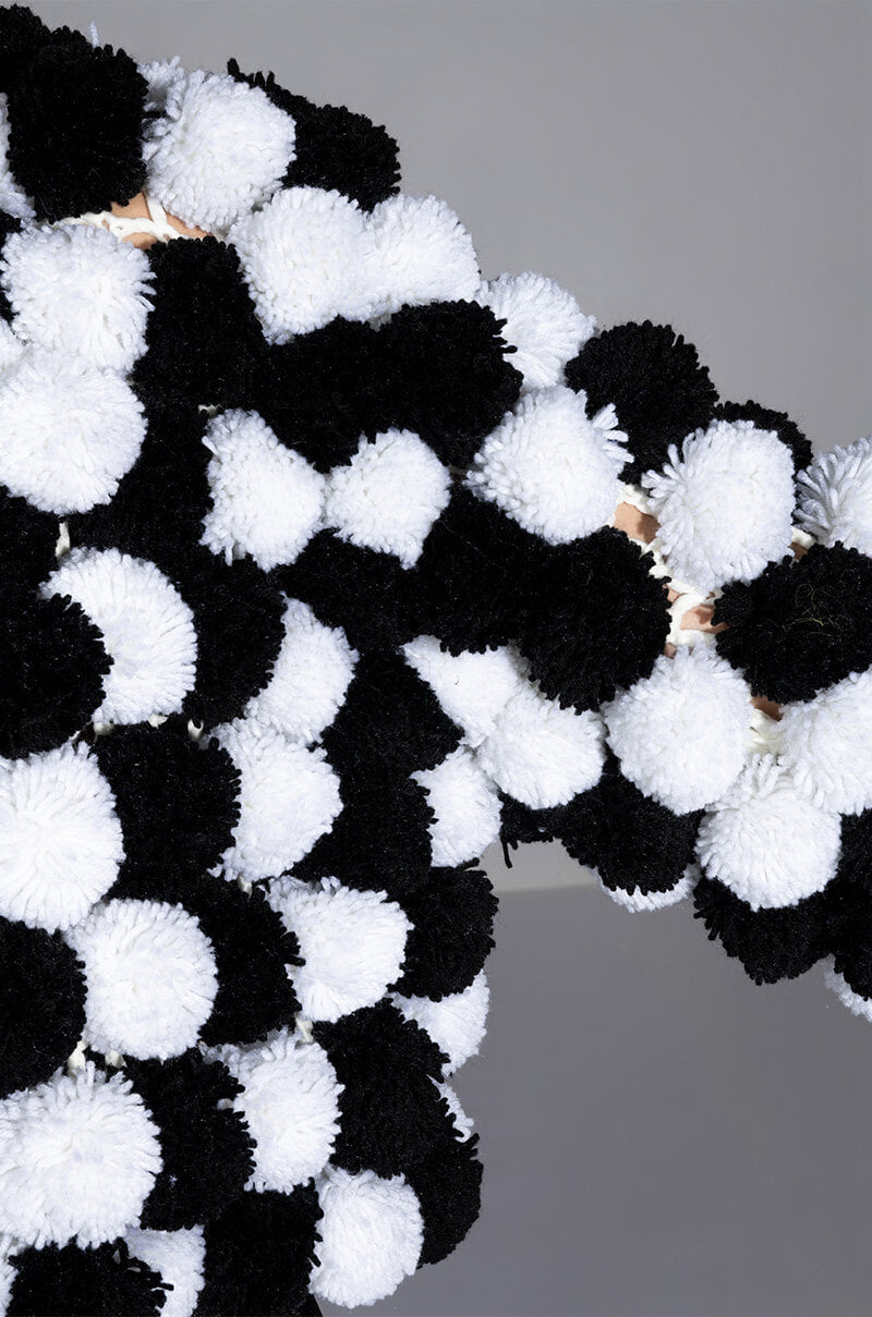 POM POM CARDIGAN